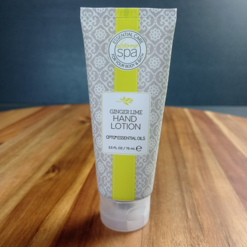 doTerra Ginger Lime Hand Lotion 2.5 fl oz Spa New Expired Rare Hard to Find
